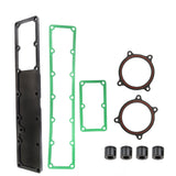 Labwork Aluminum Grid Heater Delete W/ Gaskets For 07-18 Dodge Ram 6.7L Cummins BLACK