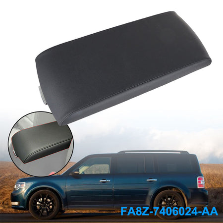 Labwork  Armrest Center Console Lid Cover Fa8z-7406024-ab For 13-2017 Ford Flex Lab Work Auto