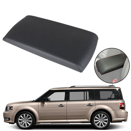 Labwork  Armrest Center Console Lid Cover Fa8z-7406024-ab For 13-2017 Ford Flex Lab Work Auto