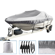 Load image into Gallery viewer, Labwork Boat Cover 14-16 Ft 3 Layers Heavy Duty Fabric W/Cotton Lining Waterproof 90&quot; US Lab Work Auto