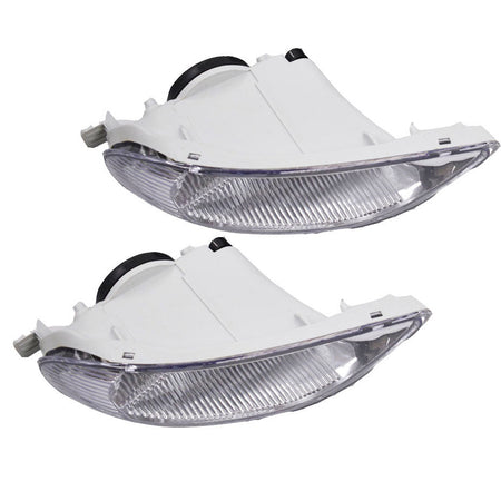 Labwork Bumper Fog Lights Clear Lens Front Lamps For 2005 -2008 Toyota Corolla Lab Work Auto