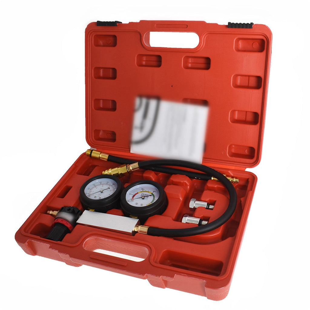 Labwork Car Cylinder Leak Tester Petrol Engine Compression Leakage Detector Kit Lab Work Auto