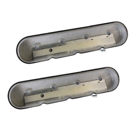 Labwork Cast Aluminum Tall Valve Covers Coil Mounts For GM LS1 LS2 LS3 5.3 6.0 Lab Work Auto