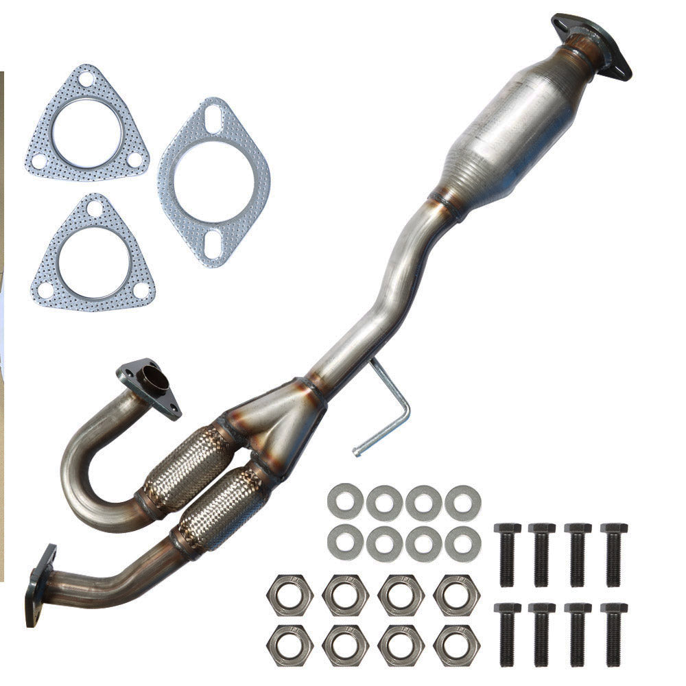 Labwork Catalytic Converter Exhaust Y Pipe For 2003 - 2007 Nissan Murano 3.5L Front Lab Work Auto