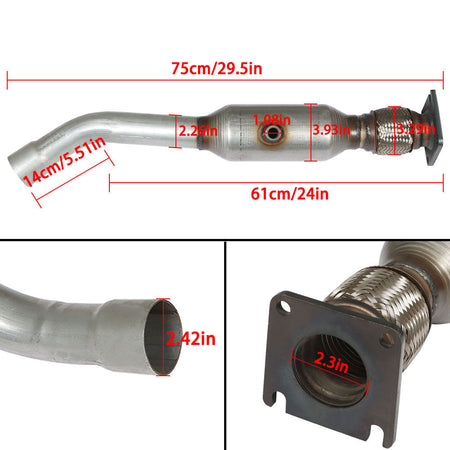 Labwork Catalytic Converter For 01 02 03 04 05 06 07 Dodge Grand Caravan 3.8L V6 Cyl Lab Work Auto