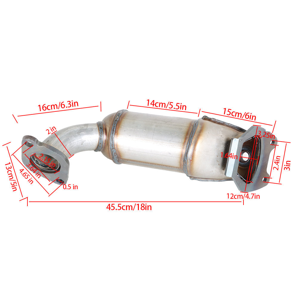 Labwork Catalytic Converter Front side Bank1 For Chrysler Town&Country Grand Caravan Lab Work Auto