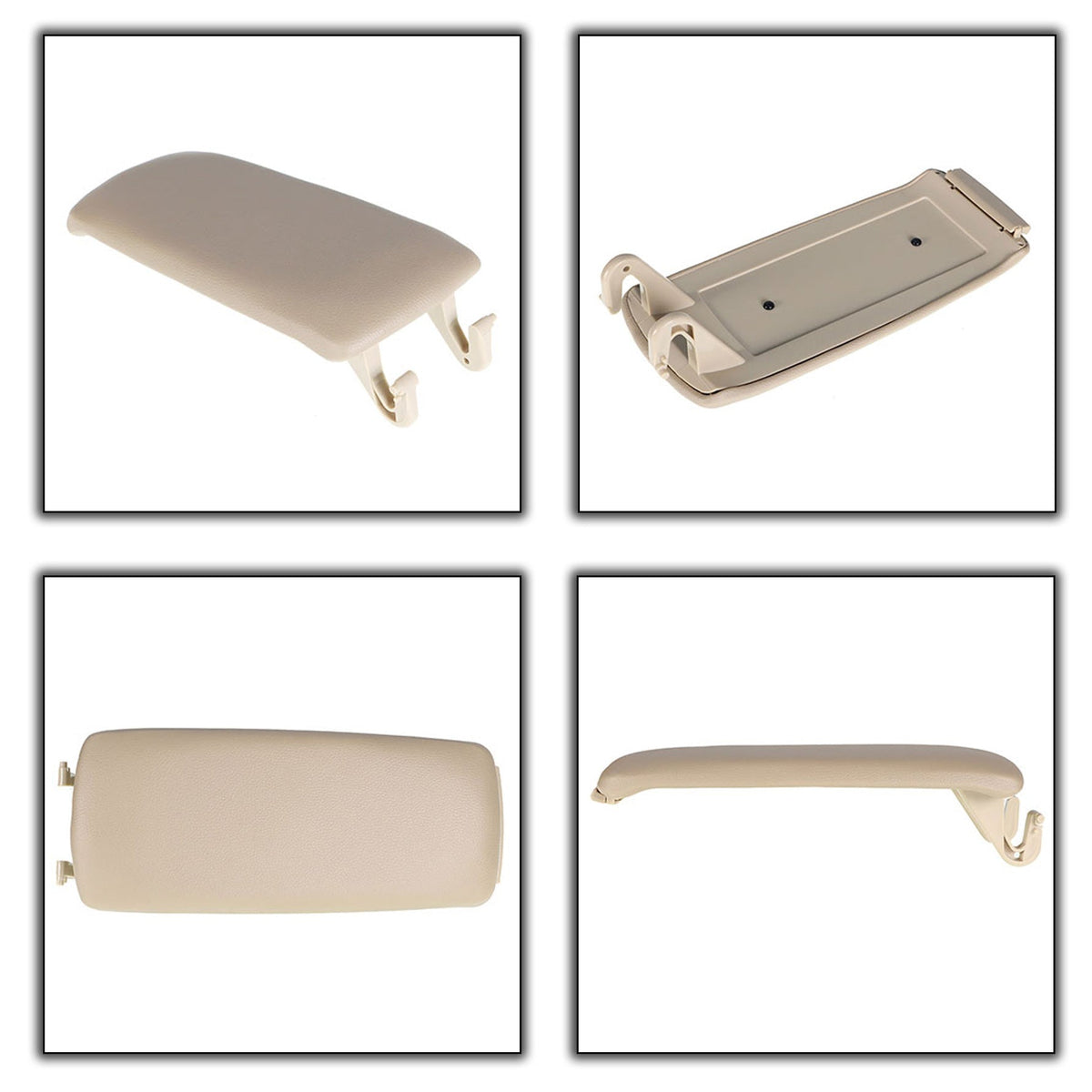 Labwork Center Console Armrest Cover Lid Beige For Audi A4 B6 B7 A4L 04-08 Lab Work Auto