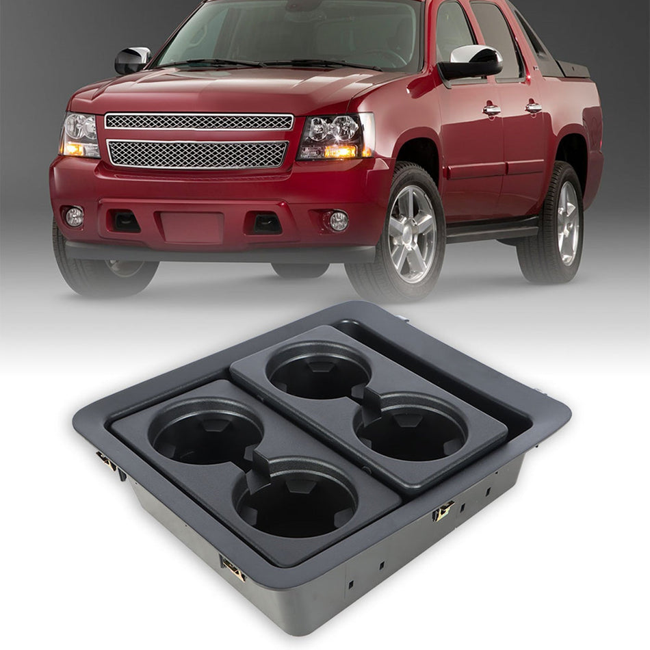 Labwork Center Console Cup Holder For 07-13 Chevrolet Silverado 1500 Avalanche Lab Work Auto