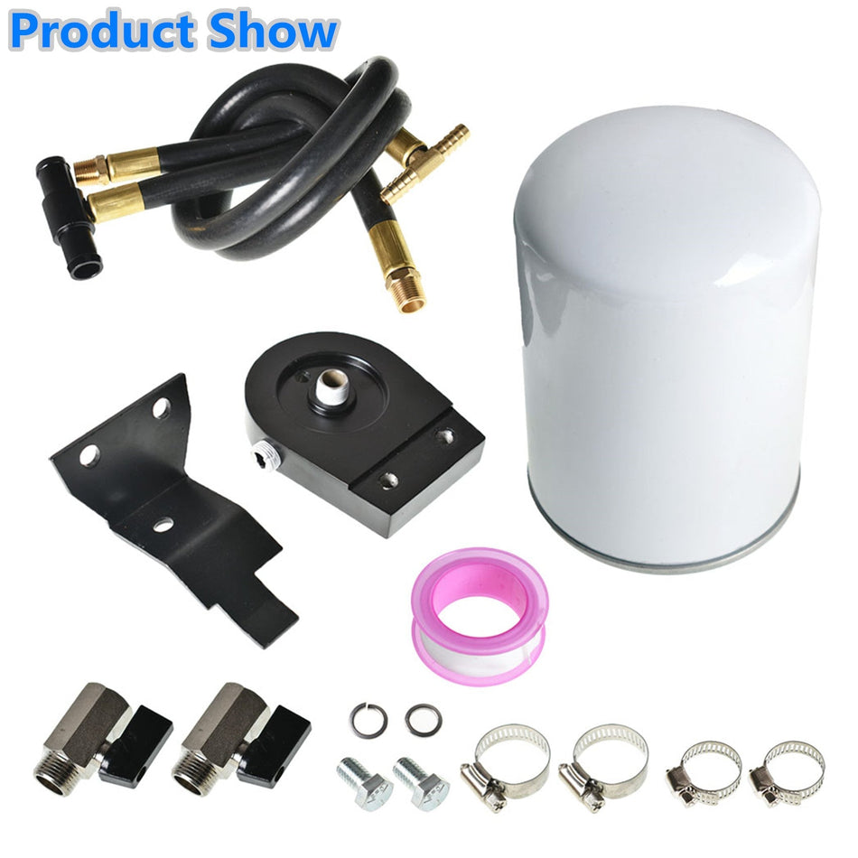 Labwork Coolant Filtration Filter Part Kit For 03-07 Ford V8 6.0L Powerstroke Lab Work Auto