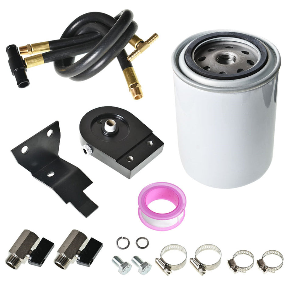 Labwork Coolant Filtration Filter Part Kit For 03-07 Ford V8 6.0L Powerstroke Lab Work Auto