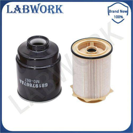 Labwork Diesel Fuel Filter For 13-17 Dodge Ram 6.7L Cummins 2500 3500 4500 5500 Lab Work Auto