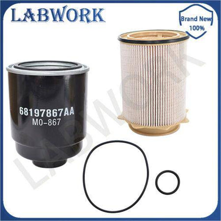 Labwork Diesel Fuel Filter For 13-17 Dodge Ram 6.7L Cummins 2500 3500 4500 5500 Lab Work Auto