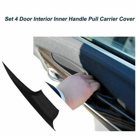 Labwork Door Interior Inner Handle Pull Carrier Cover For BMW 7 F01 F02 08-15 Lab Work Auto