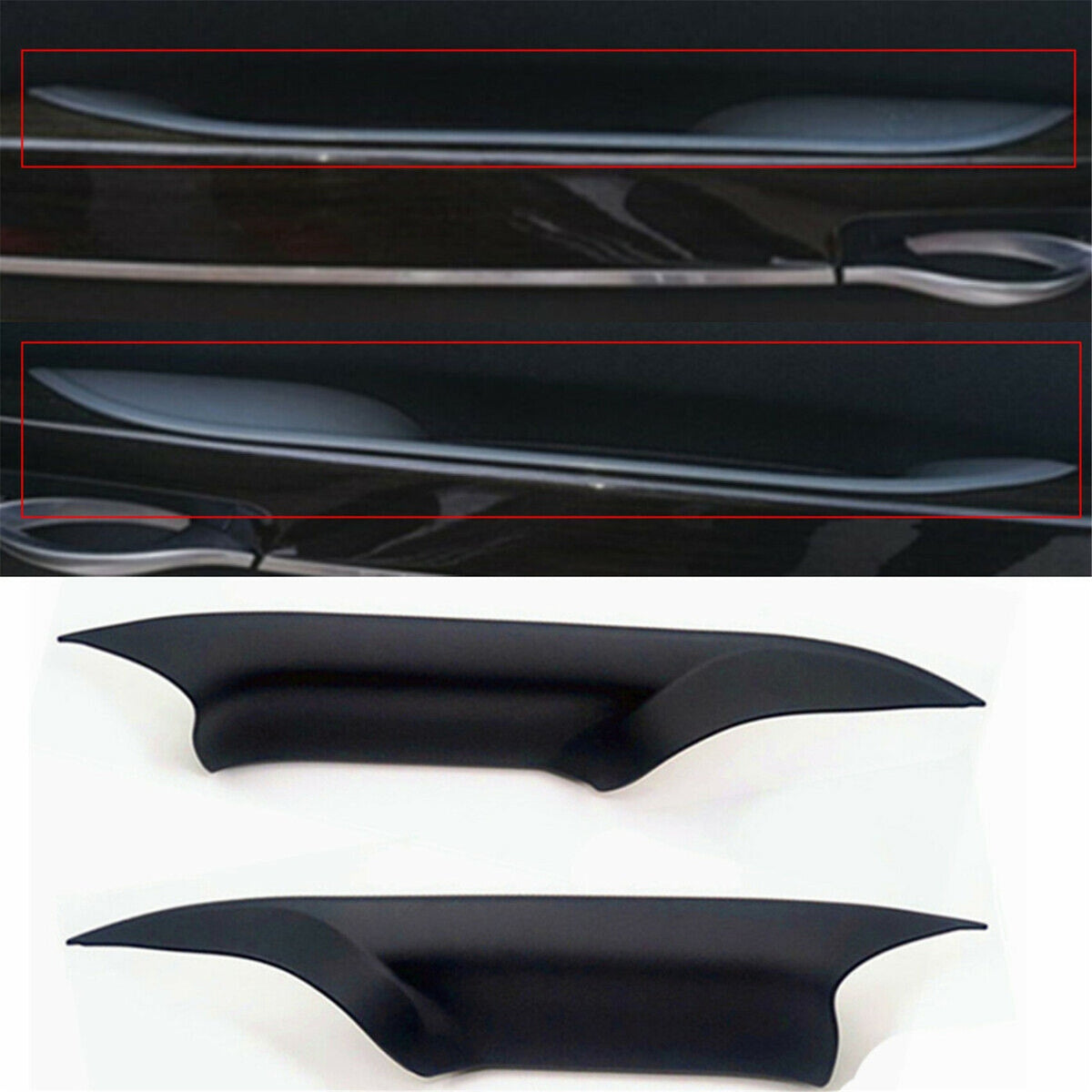 Labwork Door Interior Inner Handle Pull Carrier Cover For BMW 7 F01 F02 08-15 Lab Work Auto