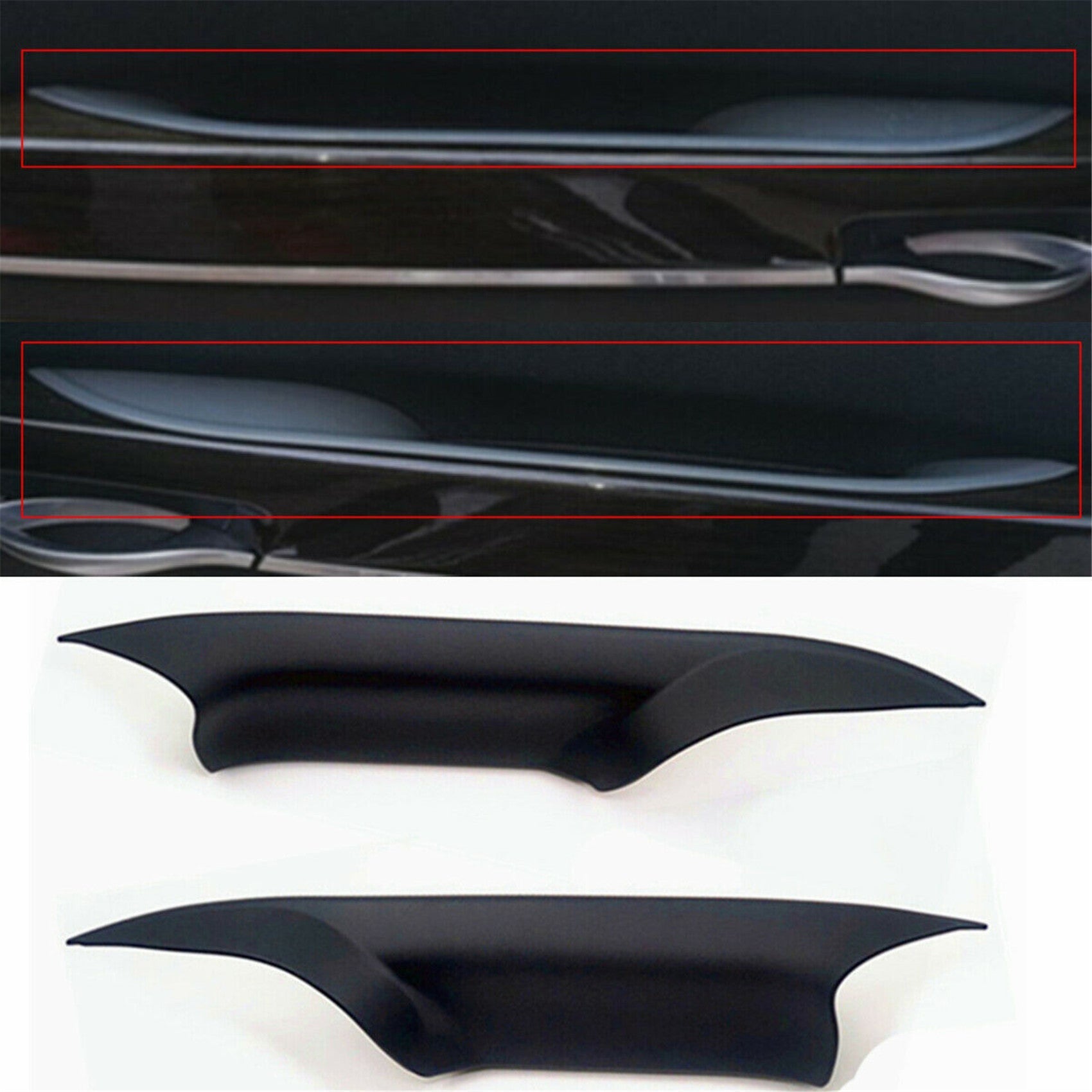 Labwork Door Interior Inner Handle Pull Carrier Cover For BMW 7 F01 F02 08-15 Lab Work Auto