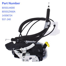 Load image into Gallery viewer, Labwork Door Lock Actuator For 07-12 Nissan Altima Front Left 937-240 Lab Work Auto
