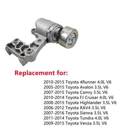 Labwork Drive Belt Tensioner For Toyota Avalon Camry Sienna ES350 RX350 Lab Work Auto