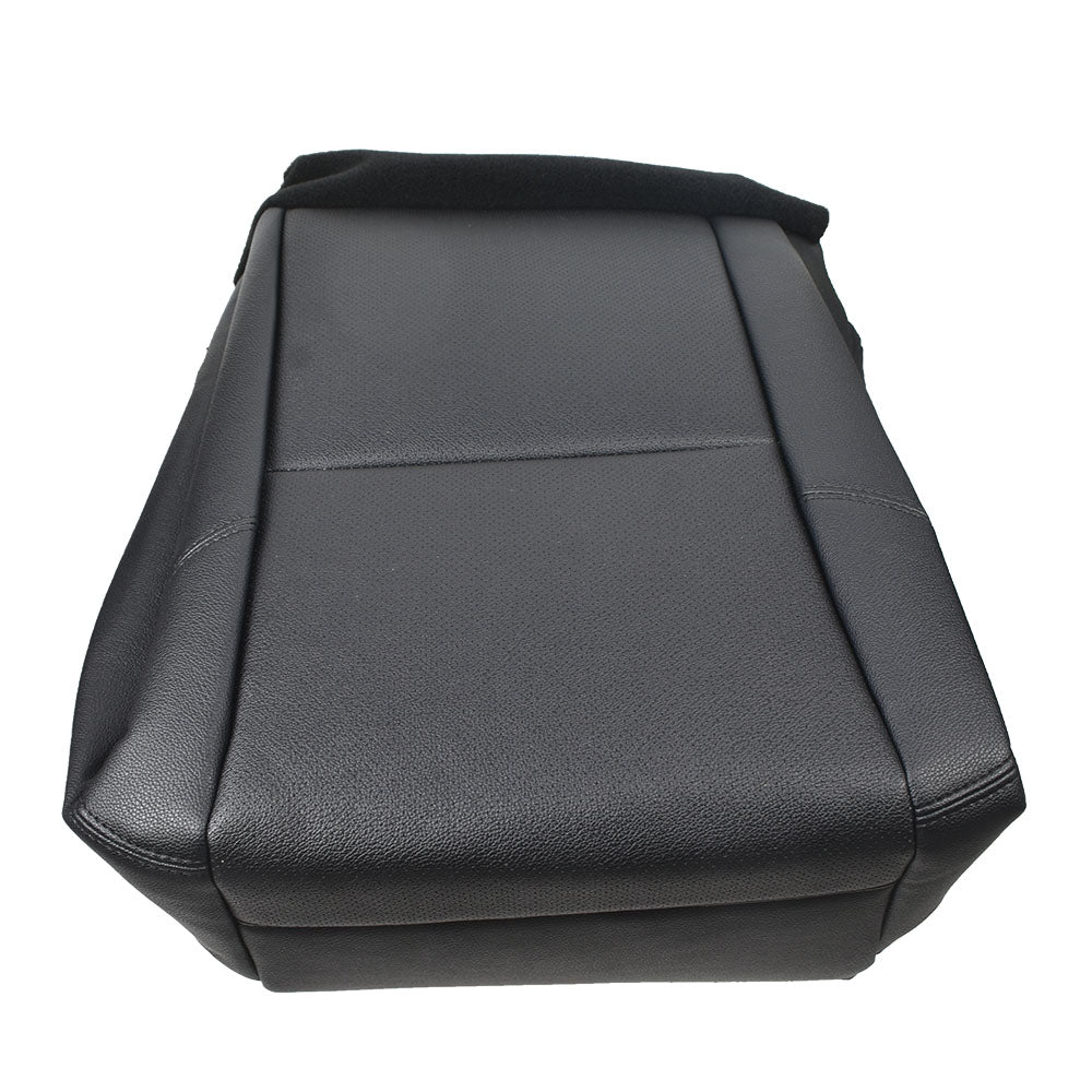 Labwork Driver Bottom Leatherette Black Seat Cover Ebony Fit For Cadillac Escalade 07-14 Lab Work Auto