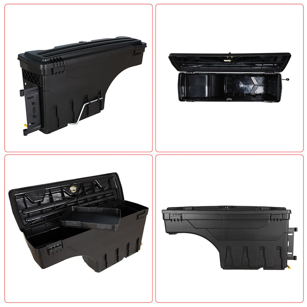 Labwork Driver & Passenger Side Swing Case Tool Box for 2005-20 Toyota Tacoma Lab Work Auto