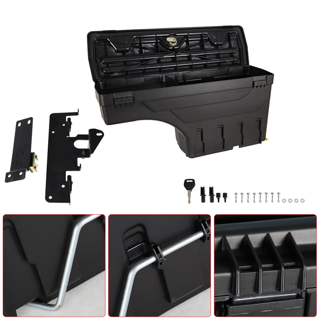 Labwork Driver & Passenger Side Swing Case Tool Box for 2005-20 Toyota Tacoma Lab Work Auto