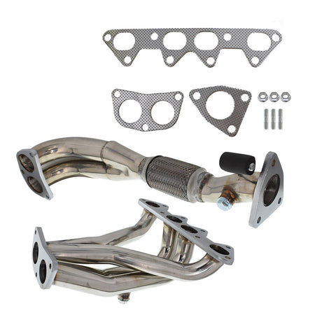 Labwork Exhaust Header + Gasket / Bolts For 1998-2002 Accord l4 DX / EX / LX 2.3L SOHC Lab Work Auto