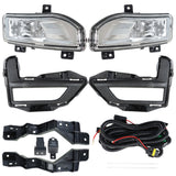 Labwork Fit For 17-20 Nissan Rogue S SL SV Front Bumper Fog Light Lamps Assembly RH&LH