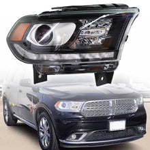 Load image into Gallery viewer, Labwork Fit For 2016-2020 Dodge Durango Headlight Black Halogen Clear Passenger Lab Work Auto