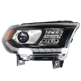 Labwork Fit For 2016-2020 Dodge Durango Headlight Black Halogen Clear Passenger