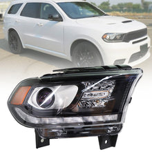 Load image into Gallery viewer, Labwork Fit For 2016-2020 Dodge Durango Headlight Black Halogen Clear Passenger Lab Work Auto