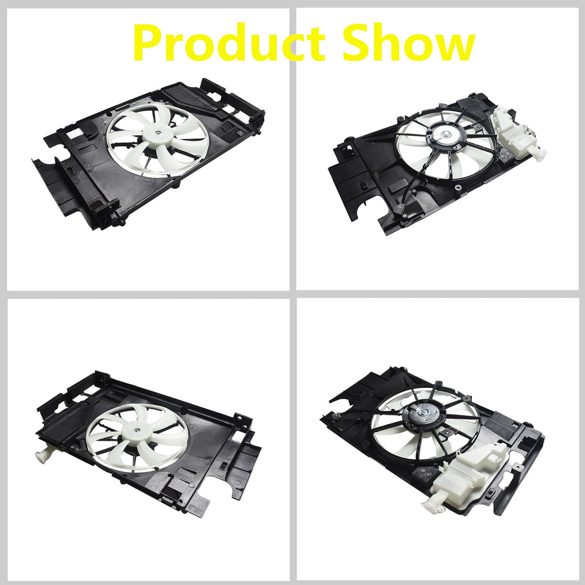 Labwork Fit For Toyota Prius C 2012-2015 Replace Engine Cooling Fan Assembly Lab Work Auto