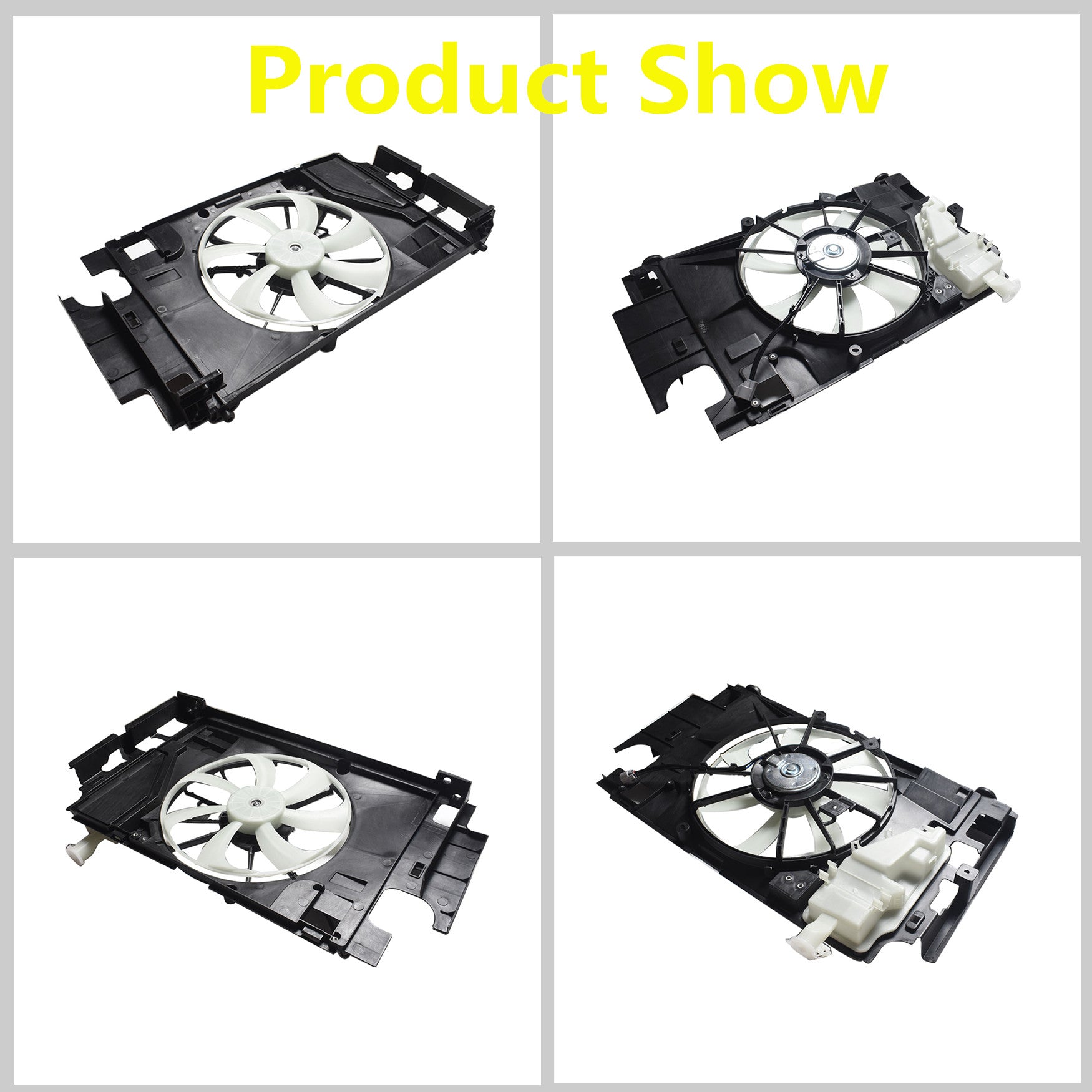 Labwork Fit For Toyota Prius C 2012-2015 Replace Engine Cooling Fan Assembly Lab Work Auto