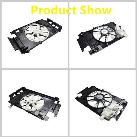 Labwork Fit For Toyota Prius C 2012-2015 Replace Engine Cooling Fan Assembly Lab Work Auto