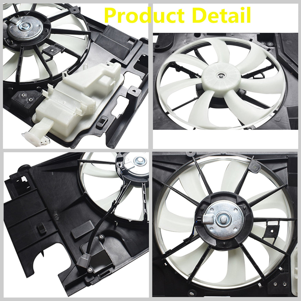 Labwork Fit For Toyota Prius C 2012-2015 Replace Engine Cooling Fan Assembly Lab Work Auto
