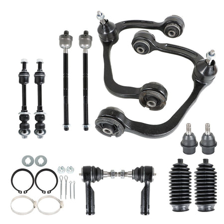 Labwork For 05-08 Ford F-150 Lincoln Mark LT Truck Front Control Arm Suspension Kit 12Pc Lab Work Auto