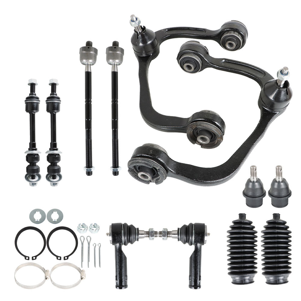 Labwork For 05-08 Ford F-150 Lincoln Mark LT Truck Front Control Arm Suspension Kit 12Pc Lab Work Auto