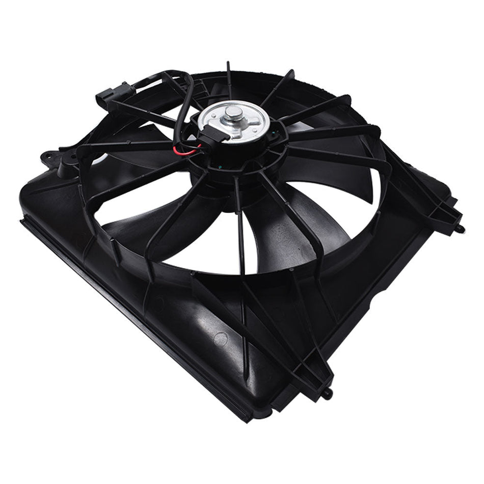 Labwork For 07-09 Honda CR-V Left+Right Radiator and A/C Condenser Fan Assembly Lab Work Auto