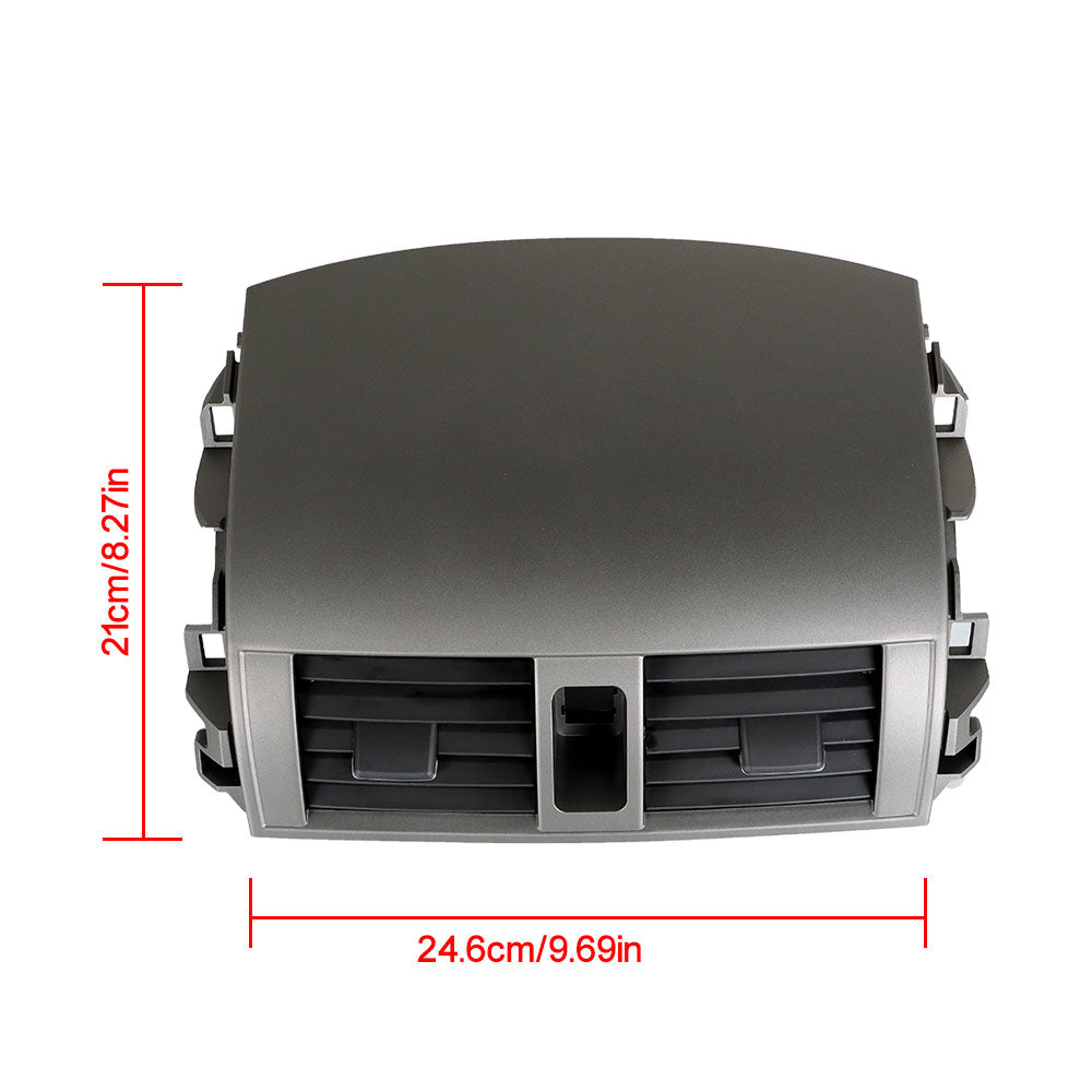 Labwork For 08-2013 Toyota Corolla Front Center Dash Air Outlet Panel A/C Vent Lab Work Auto