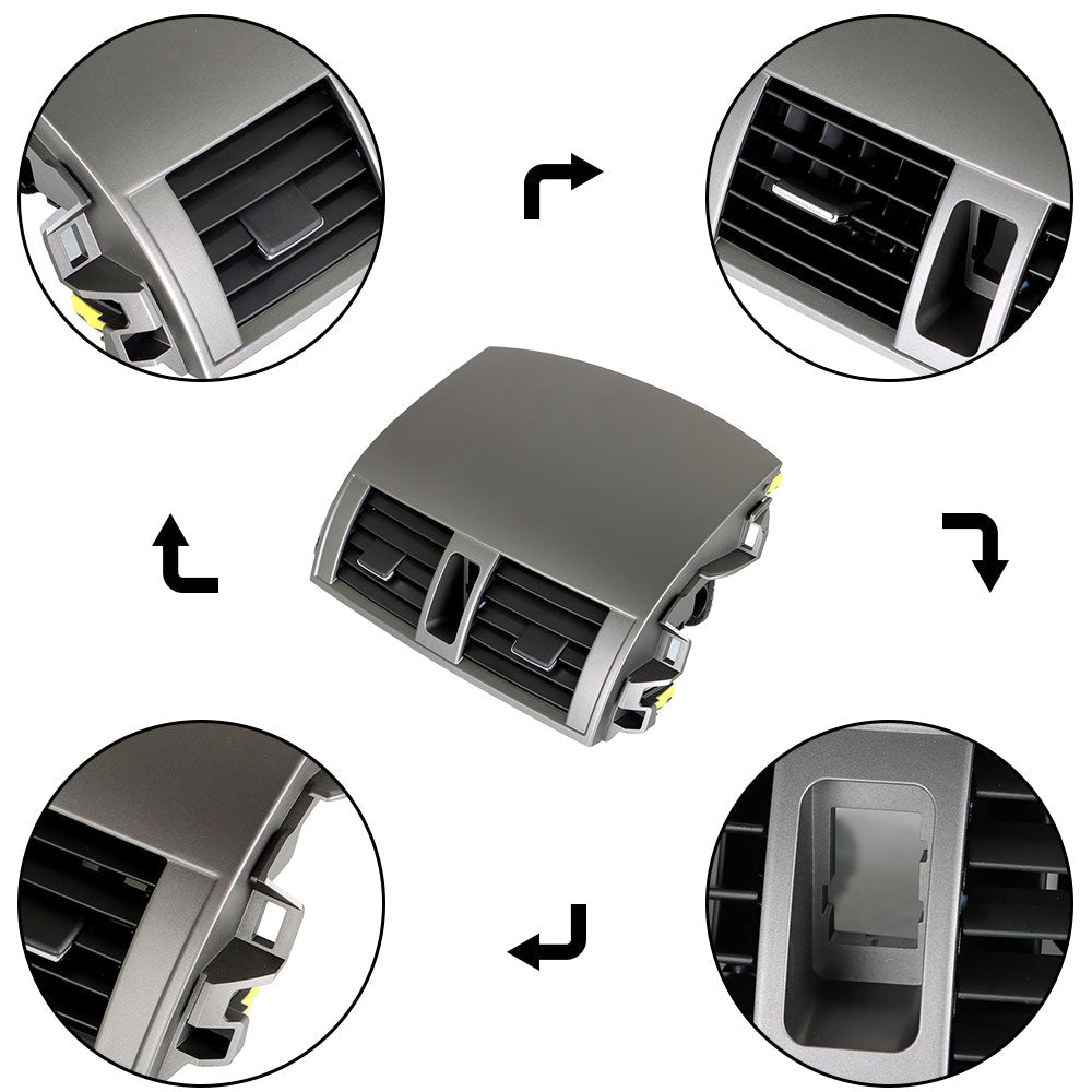Labwork For 08-2013 Toyota Corolla Front Center Dash Air Outlet Panel A/C Vent Lab Work Auto