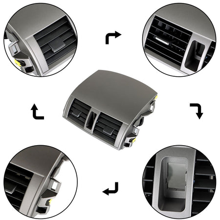 Labwork For 08-2013 Toyota Corolla Front Center Dash Air Outlet Panel A/C Vent Lab Work Auto