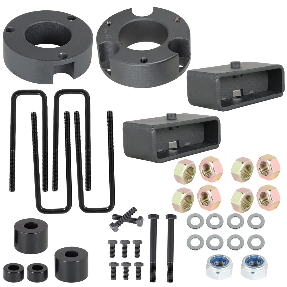 Labwork For 2005-2021 Toyota Tacoma 4WD 3" Front + 2" Rear Leveling Lift Kit +Diff Drop Lab Work Auto 