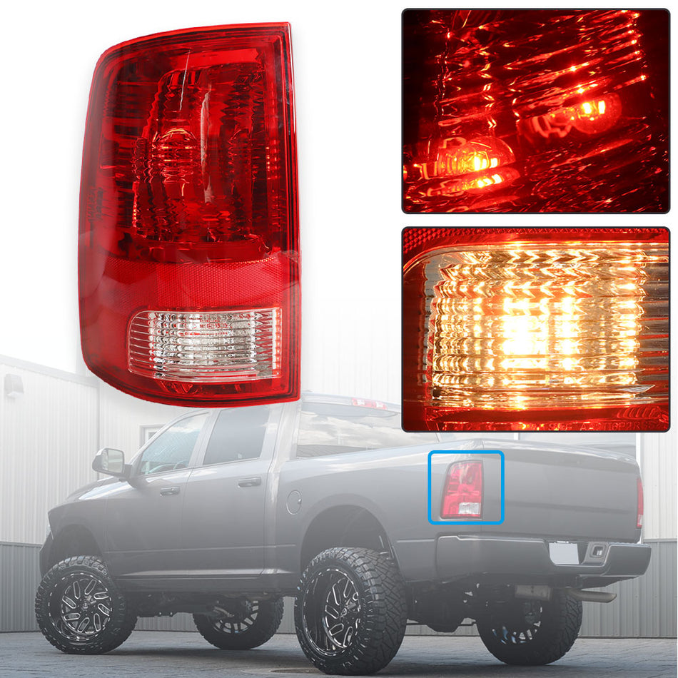 Labwork For 2009-2018 Dodge Ram 1500 2500 3500 Tail Light Brake Lamp Driver Side Lab Work Auto