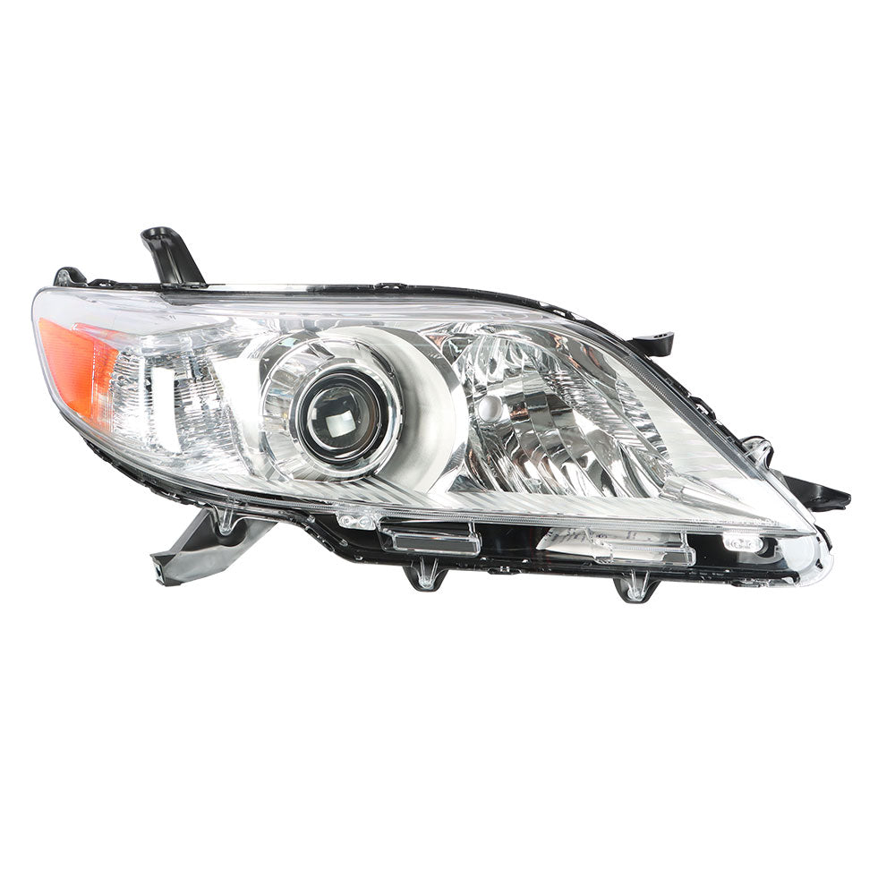 Labwork For 2011-20 Toyota Sienna Headlight Halogen Type Chrome Clear Right Side Lab Work Auto