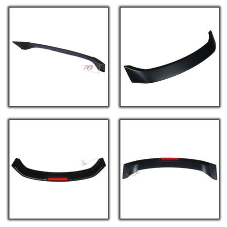 Labwork For 2013-2015 Honda Civic 4 Door Si Style Trunk Spoiler Wing Matte Black Lab Work Auto