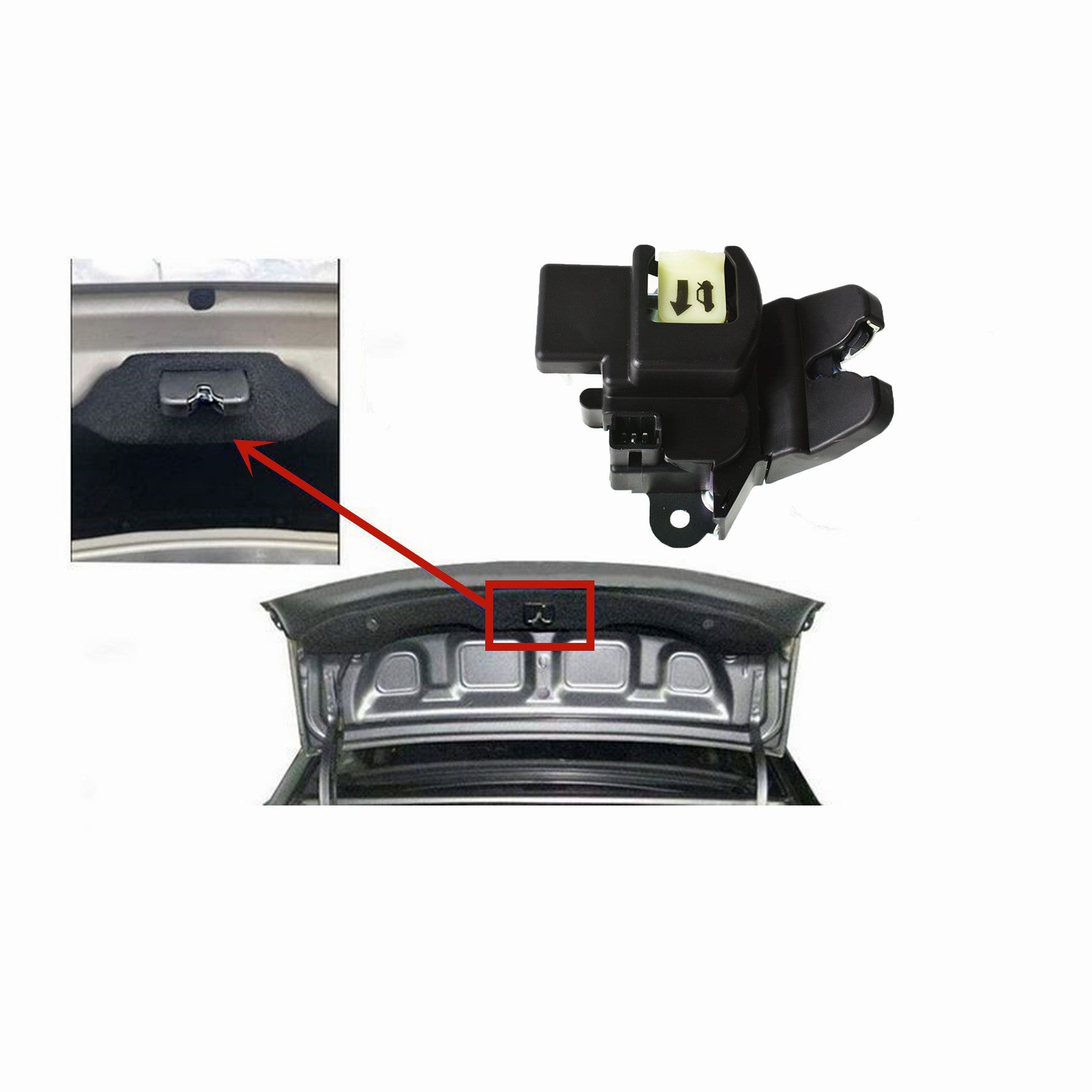 Labwork For 2013-2018 Kia Forte 2DR 4DR w/ Keyless Entry Trunk Latch 81230-A7030 Lab Work Auto