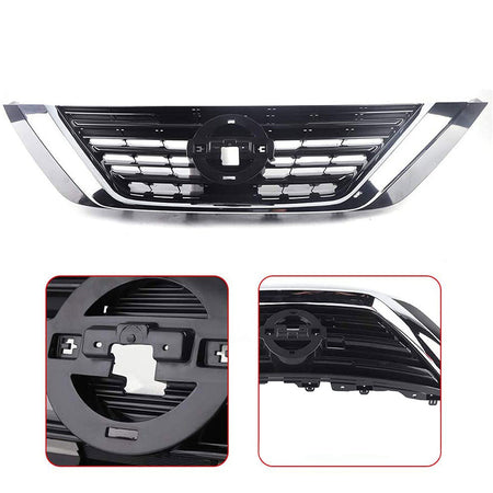 Labwork For 2016 2017 2018 Nissan Altima ABS Style Grille Front Upper Hood Grill Lab Work Auto