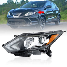 Load image into Gallery viewer, Labwork For 2017-2019 Nissan Rogue Sport Halogen Headlight Assembly Black Driver Lab Work Auto