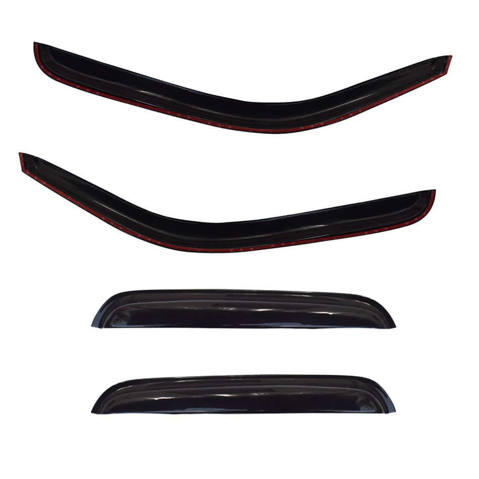 Labwork For Chevy Silverado Extended Cab 99-06 Window Visor Sun Rain Deflector Lab Work Auto