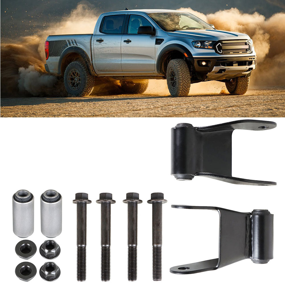 Labwork For Ford 86-08 Mazda 94-07 Rear Position Leaf Spring Shackle Kit Dorman 722-001 Lab Work Auto