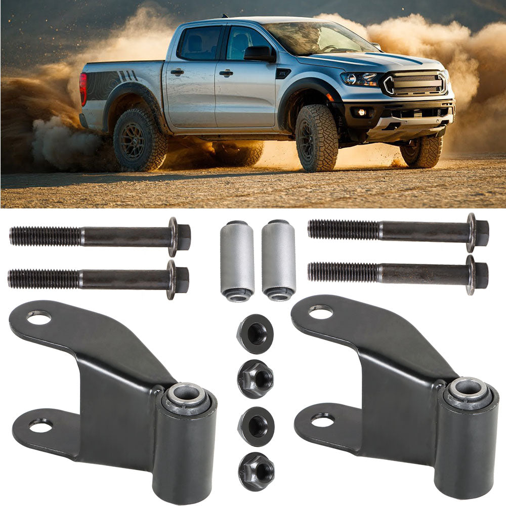 Labwork For Ford 86-08 Mazda 94-07 Rear Position Leaf Spring Shackle Kit Dorman 722-001 Lab Work Auto