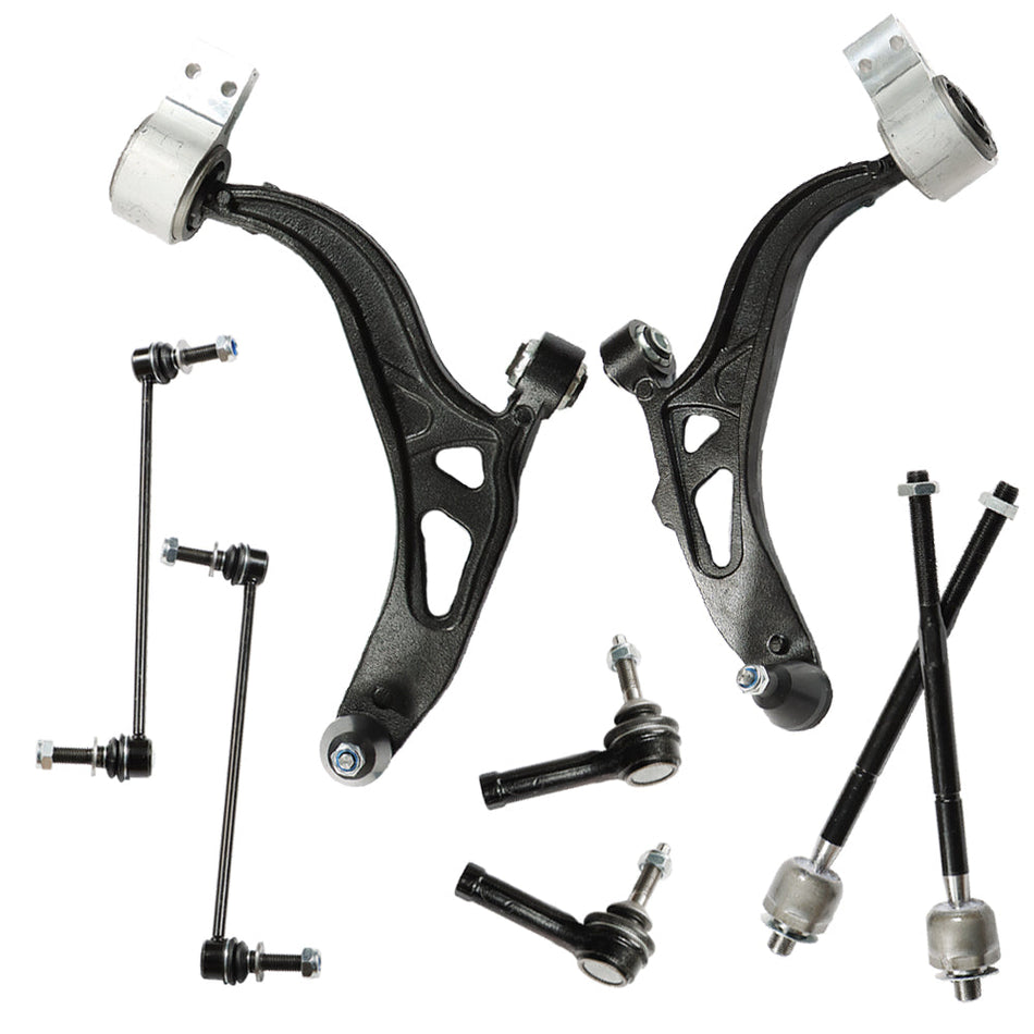 Labwork For Ford Explorer 2011-17 Suspension Kit Lower Control Arms Tie Rods Sway 8pc Lab Work Auto